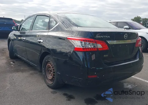 2015 Nissan Sentra S from USA, damaged, VIN 3N1AB7AP0FY339670
